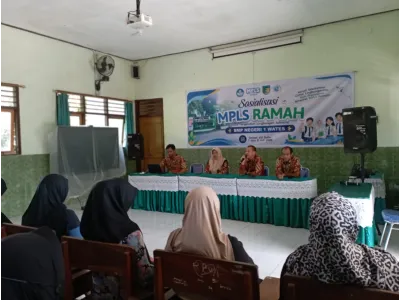 SMP Negeri 1 Wates Gelar Sosialisasi MPLS Ramah Tahun Ajaran 2026/2027