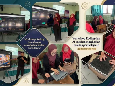 Workshop Koding dan Kecerdasan Buatan (AI): SMPN 1 Wates Tingkatkan Kualitas Pembelajaran Berbasis Teknologi