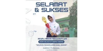 Juara 1 Tunggal Seleksi Ngadiluwih Kab. Kediri