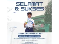 Juara 3 Tunggal Pemula Putri Kejurkab PBSI 